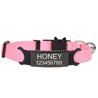 Personalized ID Free Engraving Cat