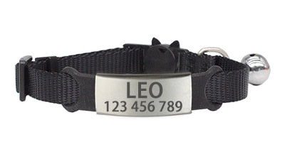 Personalized ID Free Engraving Cat