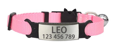 Personalized ID Free Engraving Cat