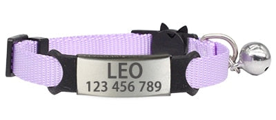 Personalized ID Free Engraving Cat