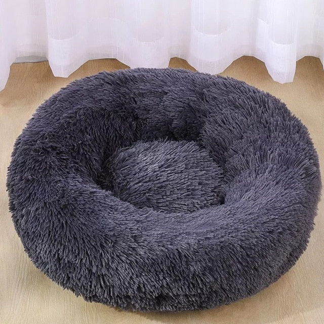 Washable Long Plush Cat House