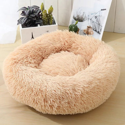 Washable Long Plush Cat House