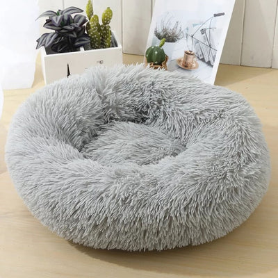 Washable Long Plush Cat House