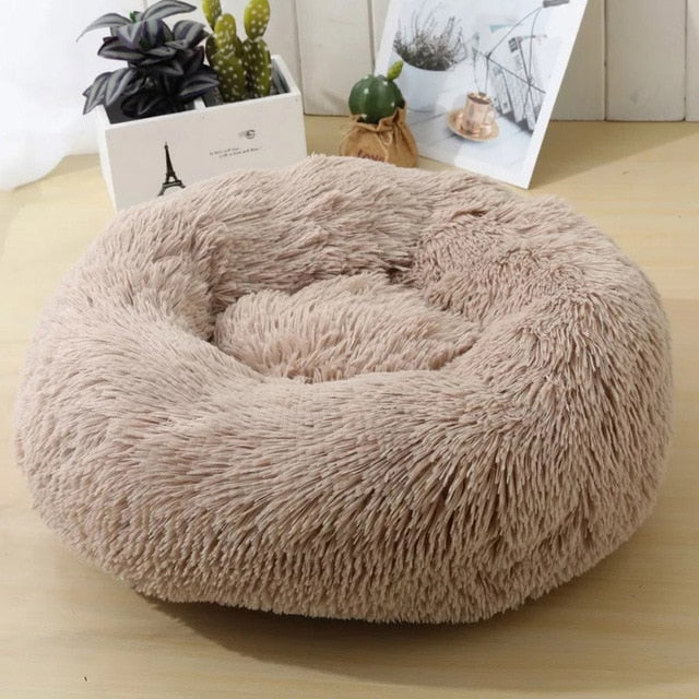 Washable Long Plush Cat House