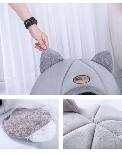 Foldable and Removable  Cat Bed
