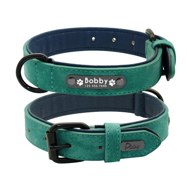 Collars 2 Layer Leather Dog Leash