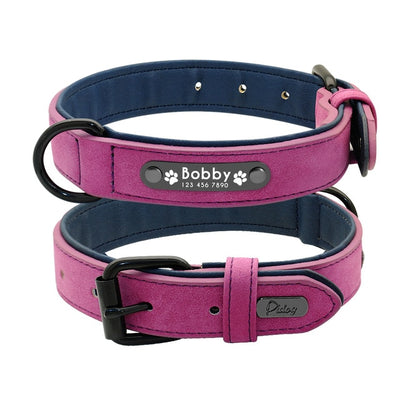 Collars 2 Layer Leather Dog Leash