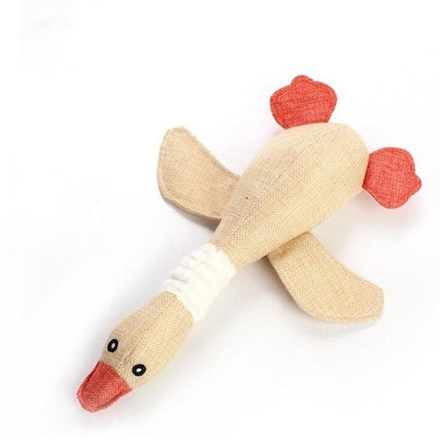 Chew Squeaky Whistling  Squirrel Dog toy