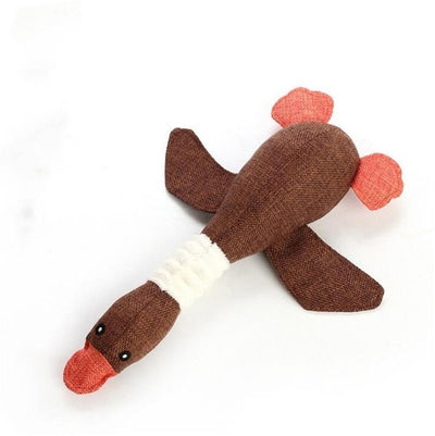 Chew Squeaky Whistling  Squirrel Dog toy