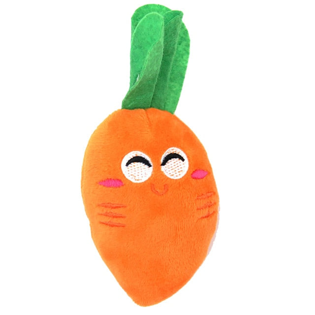 1pc Plush Squeaky Bone Dog Toy