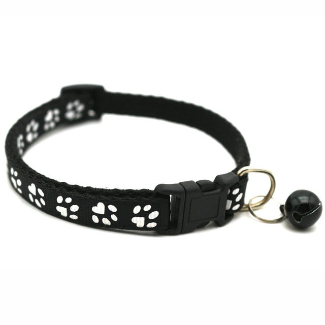 Bell Adjustable Buckle Collar Cat