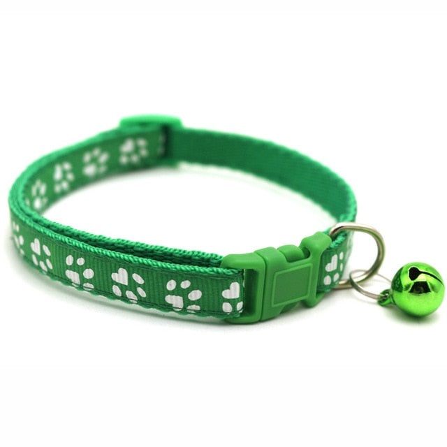 Bell Adjustable Buckle Collar Cat