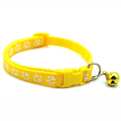 Bell Adjustable Buckle Collar Cat