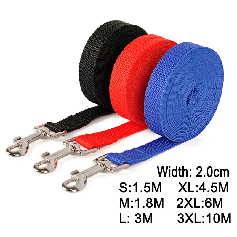 Nylon Training Leashes Pet