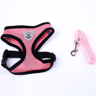 Cat  Adjustable Vest Walking Leash