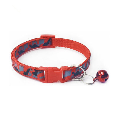 Reflective Charm and Bell Cat Collar