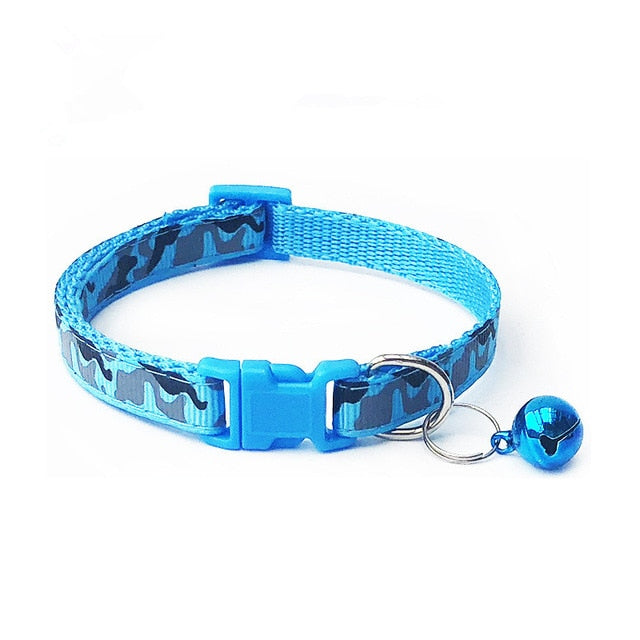 Reflective Charm and Bell Cat Collar