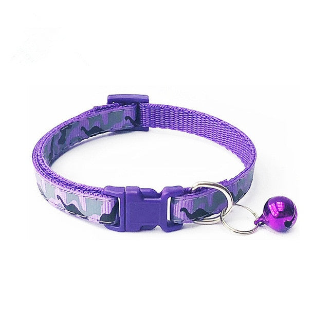 Reflective Charm and Bell Cat Collar