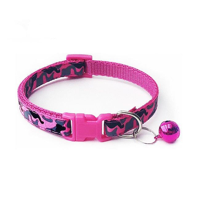 Reflective Charm and Bell Cat Collar