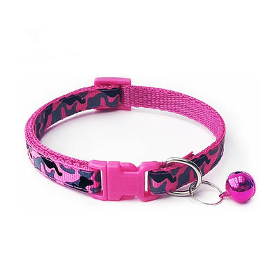 Reflective Charm and Bell Cat Collar
