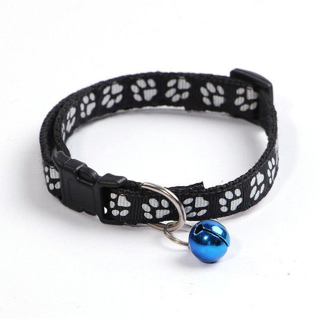 Reflective Charm and Bell Cat Collar