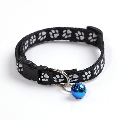 Reflective Charm and Bell Cat Collar