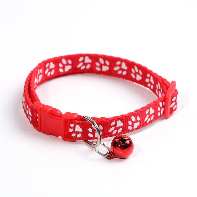 Reflective Charm and Bell Cat Collar