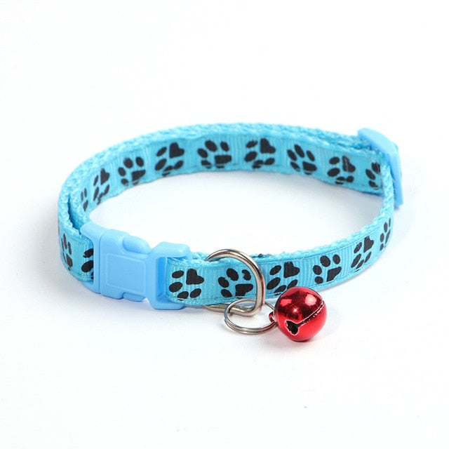 Reflective Charm and Bell Cat Collar