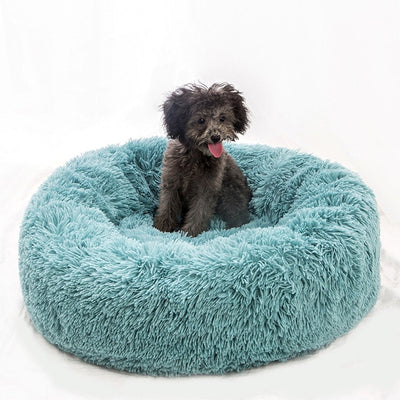 Dog Long Plush Calming Beds