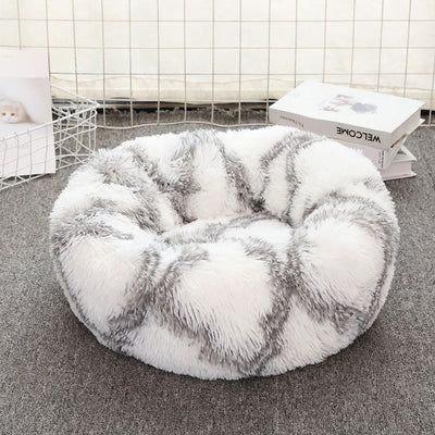 Dog Long Plush Calming Beds