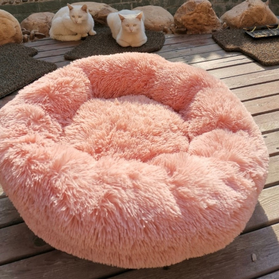 Dog Long Plush Dounts Beds