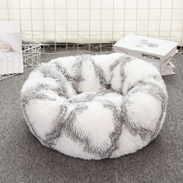 Dog Long Plush Dounts Beds