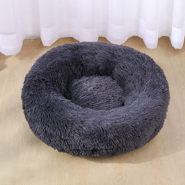 Dog Long Plush Dounts Beds